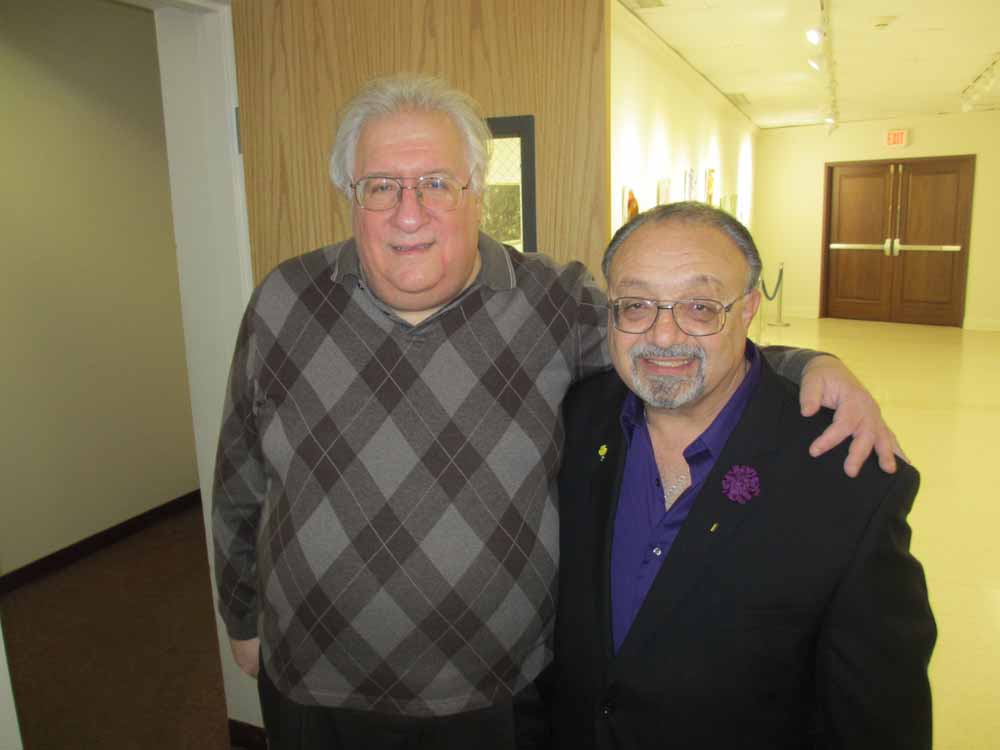 Alan David Stein (WMTR and WCTC) and Frank Cicerale (Re-MemberThen).  Photo by Classic Urban Harmony.