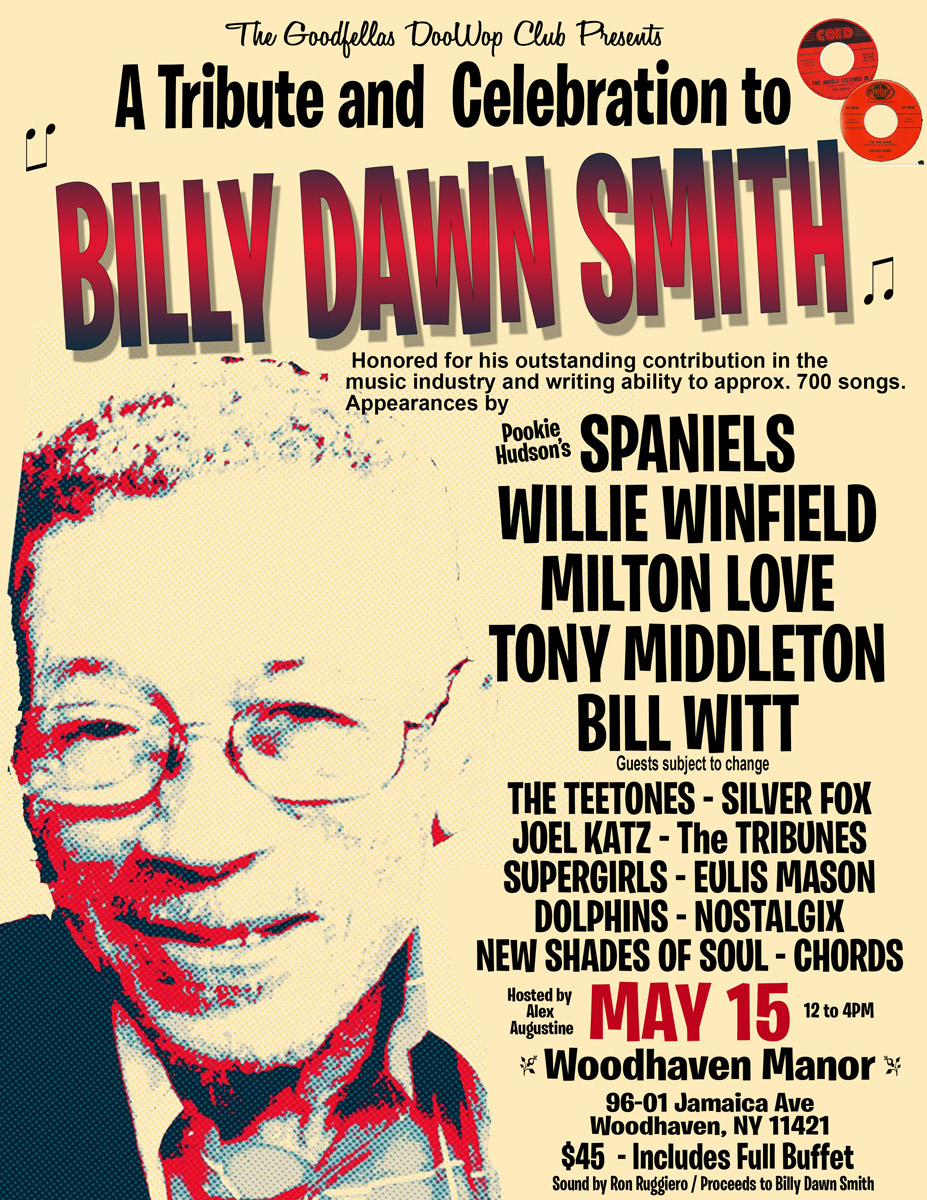 Flyer for the Billy Dawn Smith Tribute