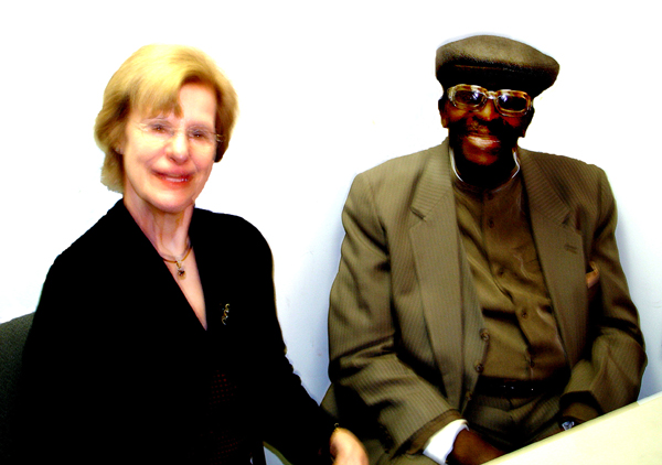 Ira Tucker (Dixie Hummingbirds) and Pam, Morristown NJ, 2007