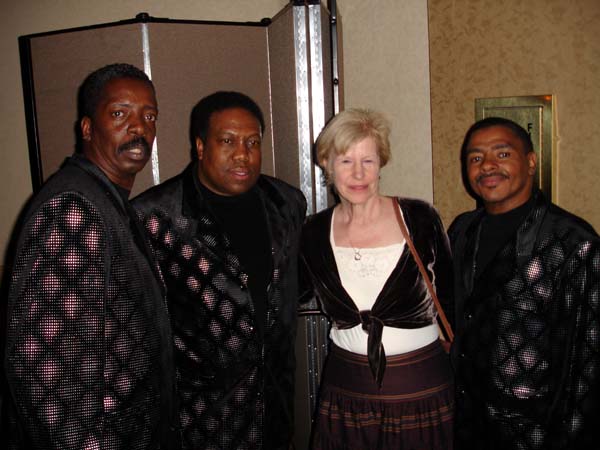 Persuaders (soul group) with Pam at SoulTrip USA (NJ), 2006
