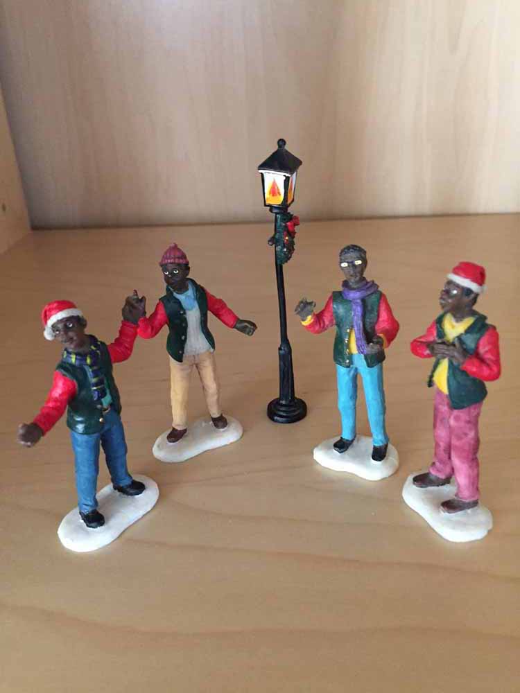 Christmas Doo Wop Figurines!