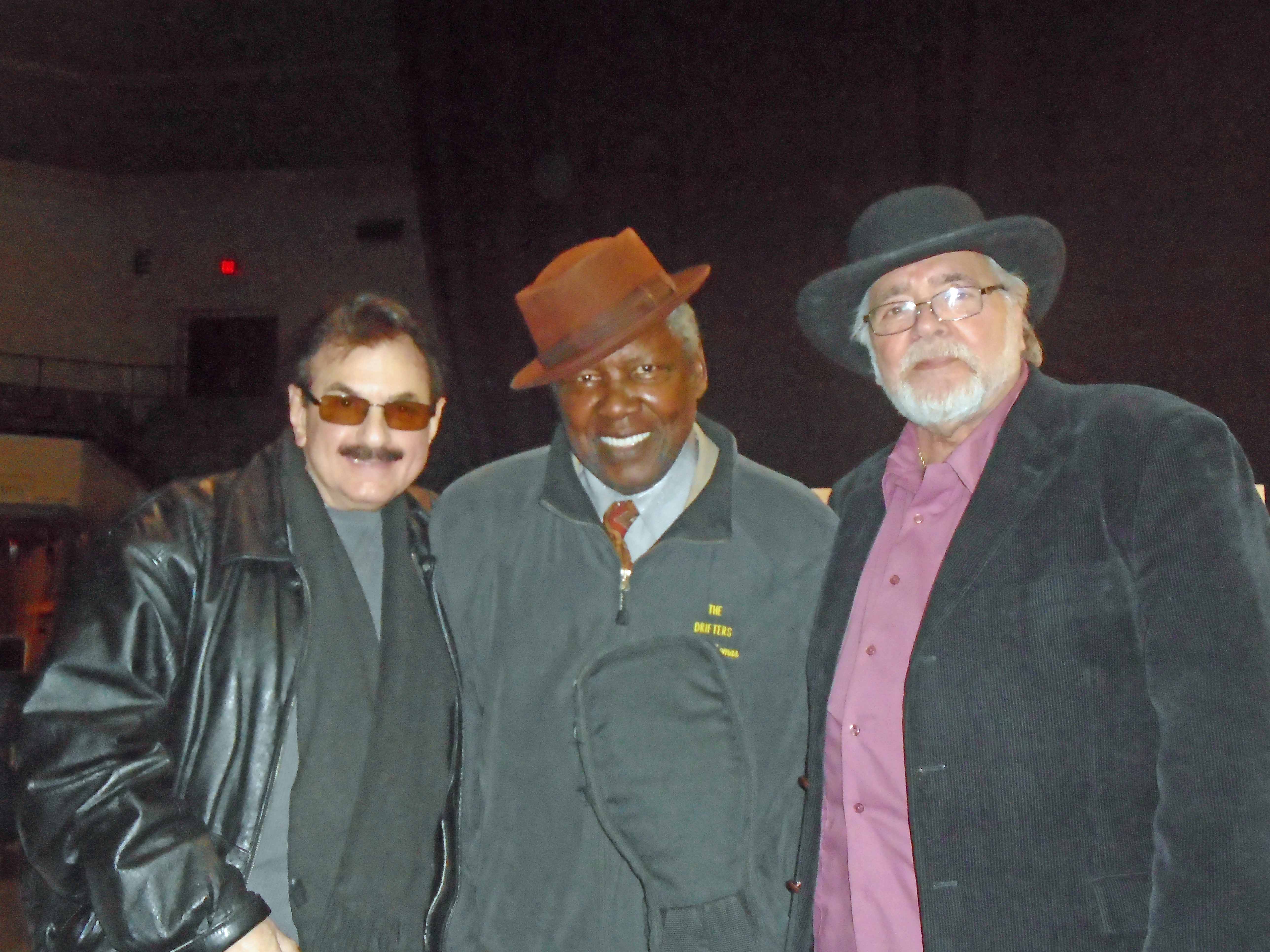 Charlie Thomas (Drifters), Larry Chance (Earls).  Courtesy of Marain Civcerale.
