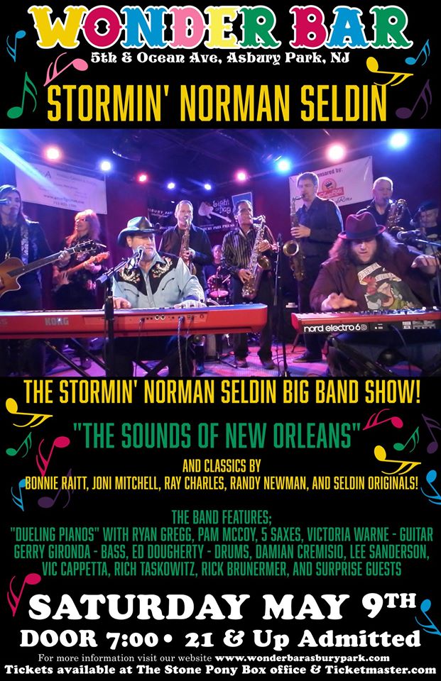 Stormin’ Norman Seldin & Big Band at the Wonderbar, Asbury Park ...